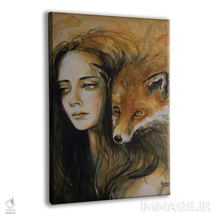 تابلو دکوراتیو چشمان مراقب اثر سارا ریچز - نمای پرسپکتیو محصول