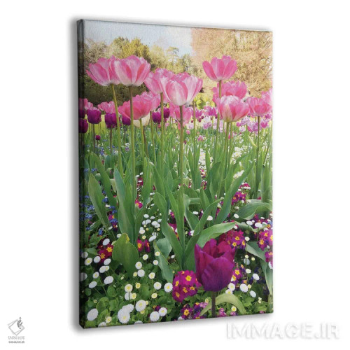 تابلو دکوراتیو باغ بهاری اثر سارا جین - نمای پرسپکتیو محصول