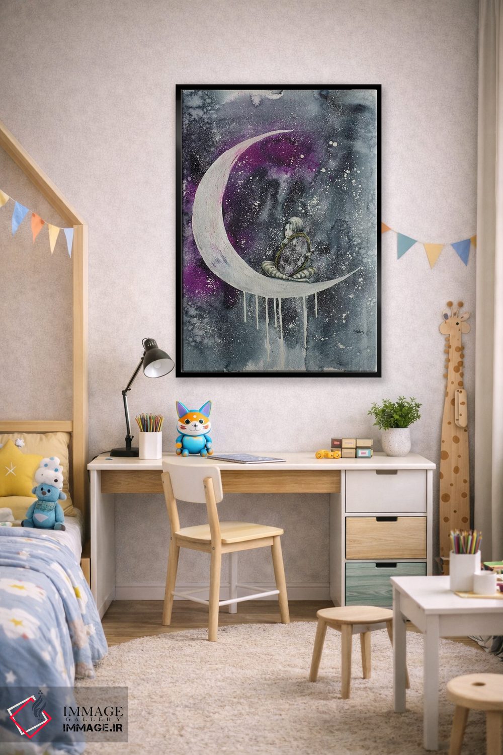 تابلو دکوراتیو درون اثر سارا ریچز - D2B