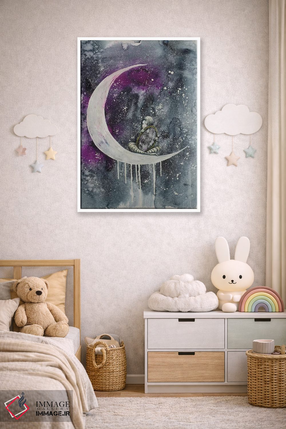 تابلو دکوراتیو درون اثر سارا ریچز - D3W