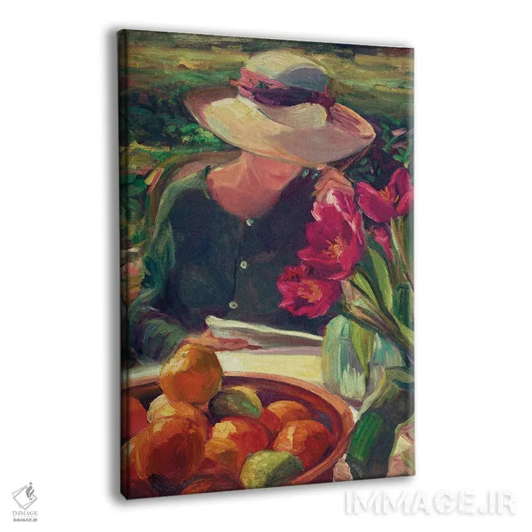 تابلو دکوراتیو جنی عزیز اثر سالی روزنبام - نمای پرسپکتیو محصول
