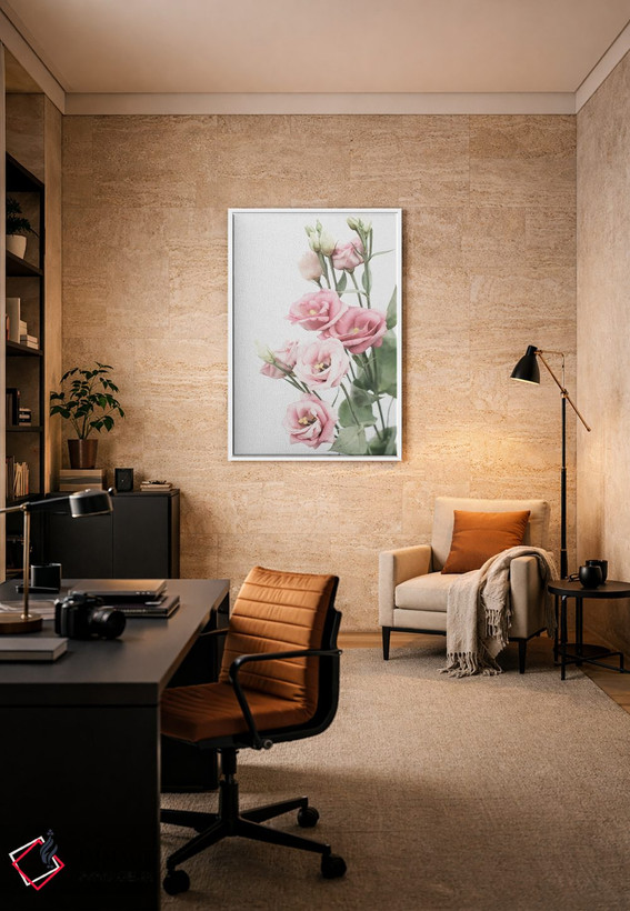 تابلو مینیمال لیزیانتوس I اثر سیسی و سب - D5W