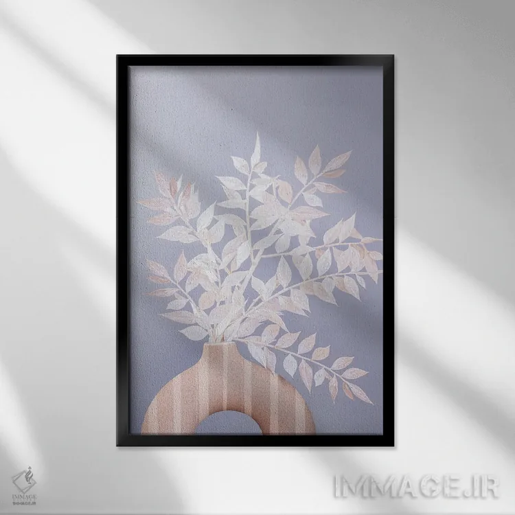 تابلو دکوراتیو روسکوس اثر سیسی و سب - نمای قابدار مشکی