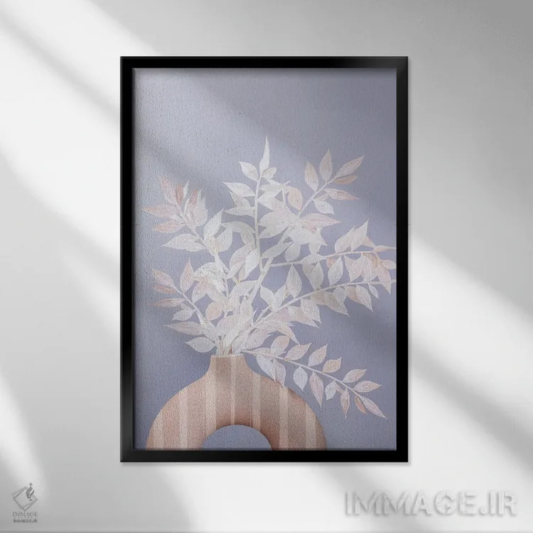 تابلو دکوراتیو روسکوس اثر سیسی و سب - نمای قابدار مشکی