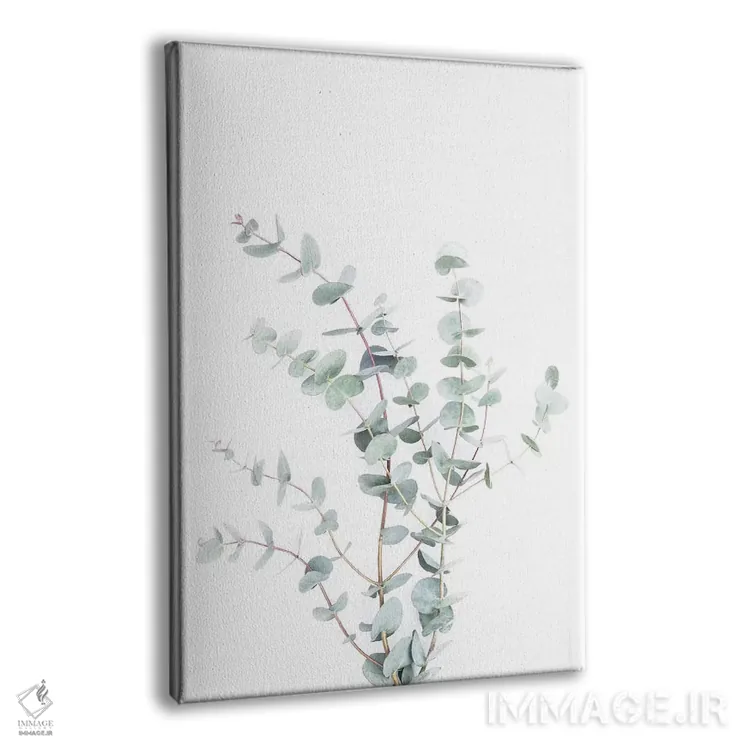 تابلو مینیمال گیاهی I اثر سیسی و سب - نمای پرسپکتیو محصول