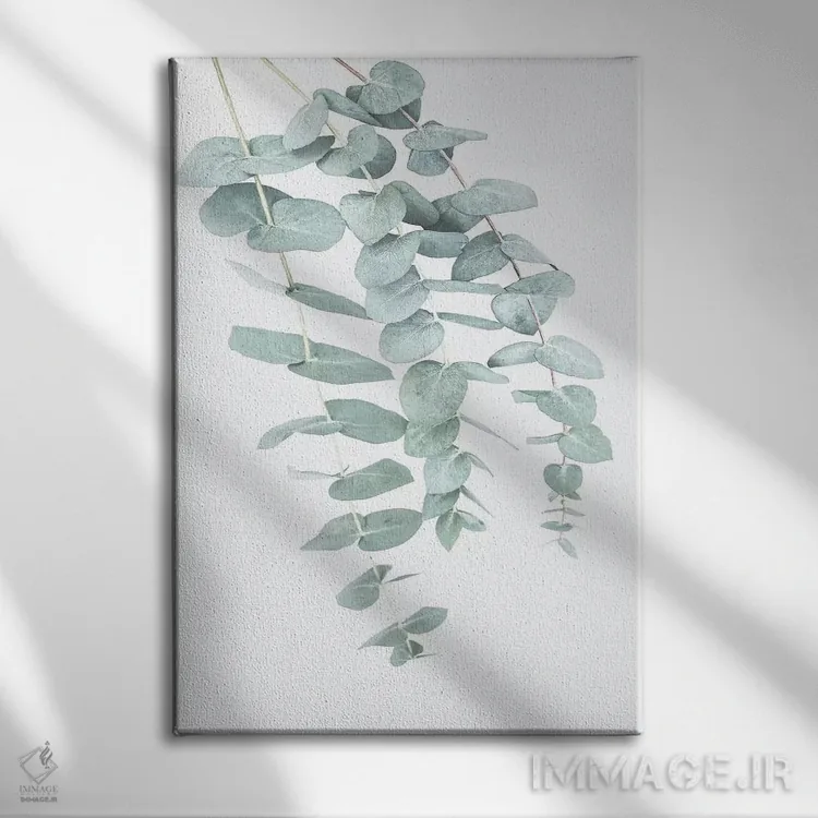 تابلو مینیمال اکالیپتوس دو اثر سیسی و سب - نمای روبهرو روی دیوار