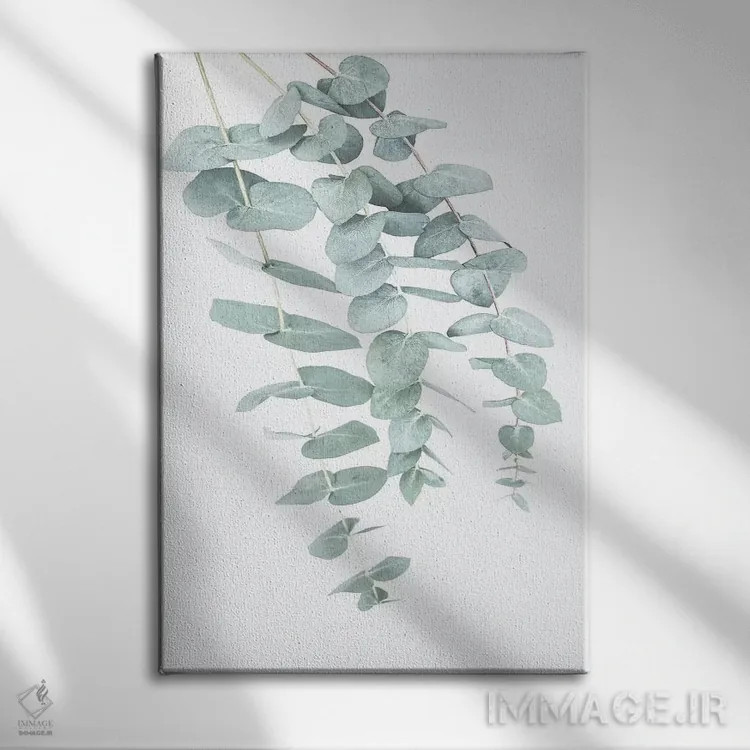 تابلو مینیمال اکالیپتوس دو اثر سیسی و سب - نمای روبهرو روی دیوار