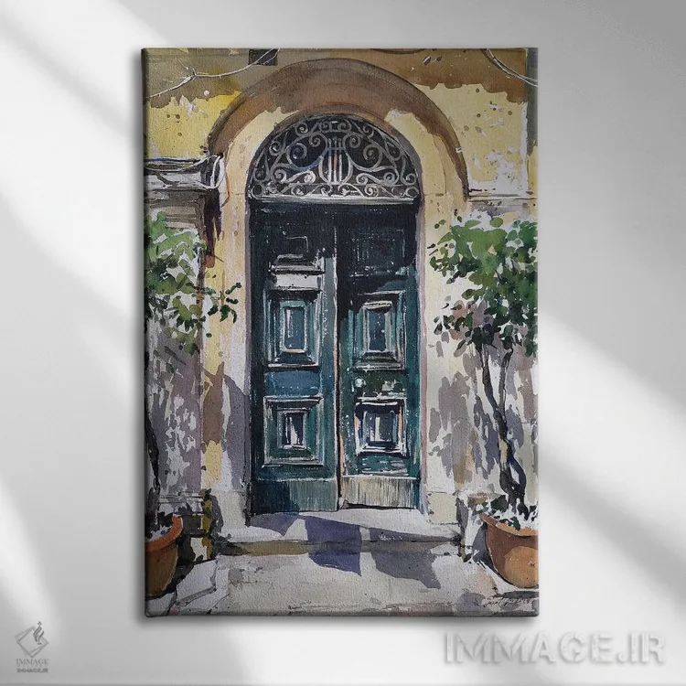 تابلو دکوراتیو کورفو اثر سوتلین سوفرونیف - نمای روبهرو روی دیوار
