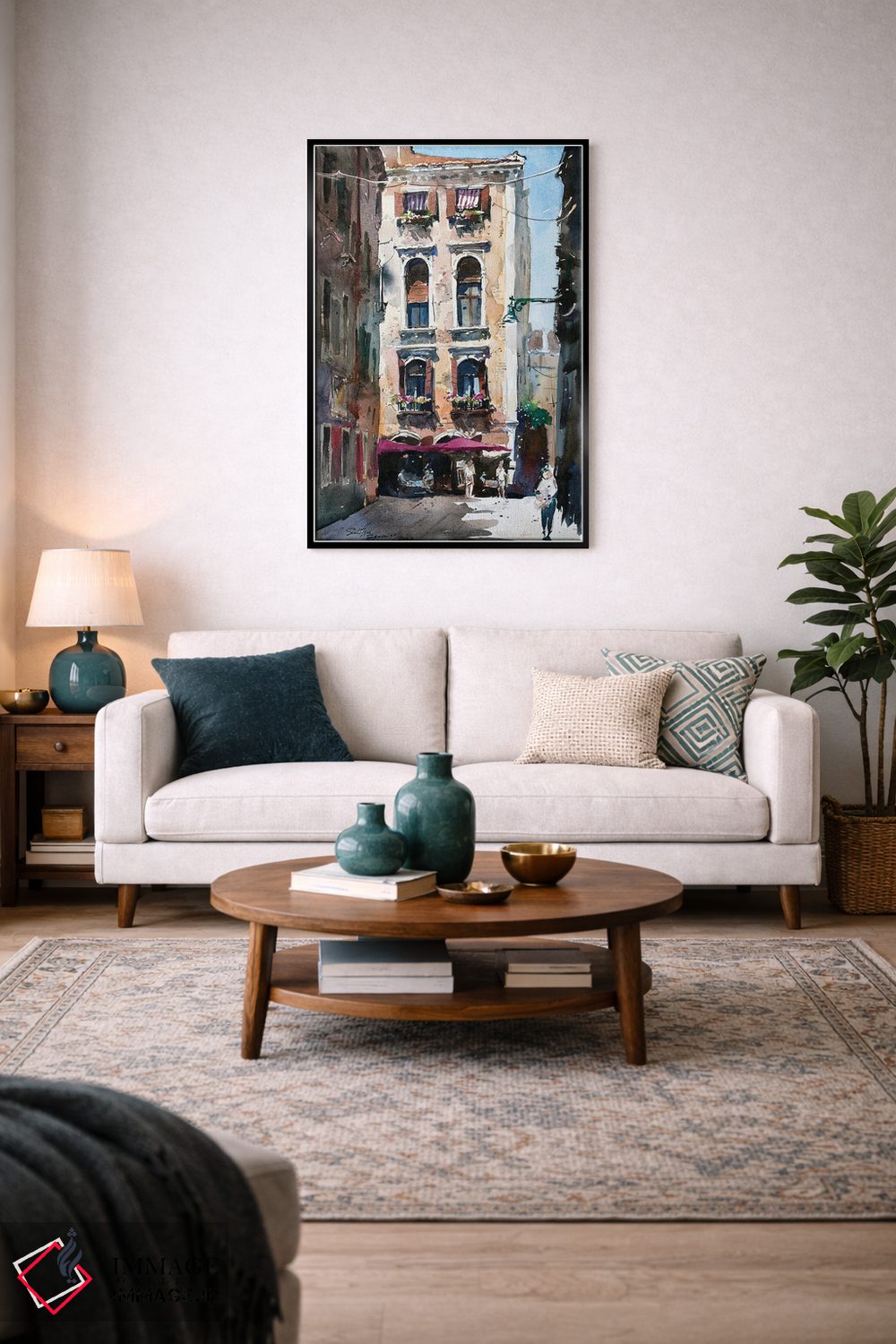 تابلو دکوراتیو خیابان ونیزی اثر سوتلین سوفرونیف - D5B