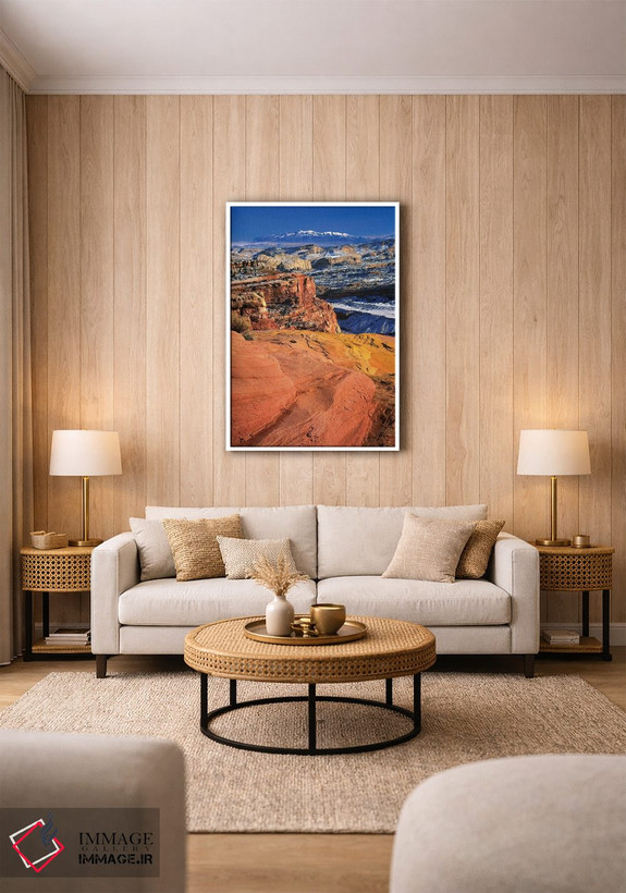 تابلو دکوراتیو Capitol Reef National Park, Utah, USA,چشم انداز زمستانی… اثر اسکات تی. اسمیت - D1W