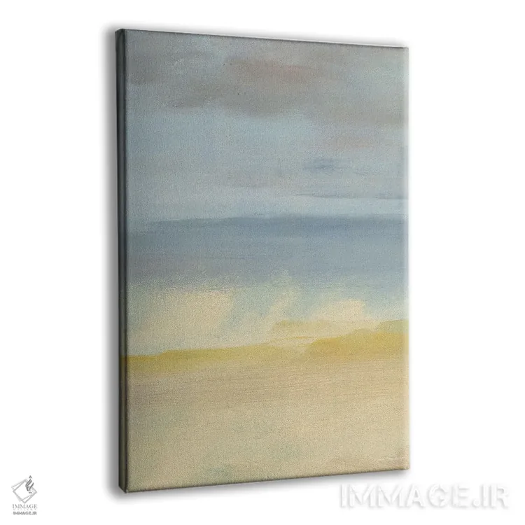تابلو مینیمال Ocean And Sky,شن، اقیانوس و آسمان اثر طراحی سون تریز - نمای پرسپکتیو محصول
