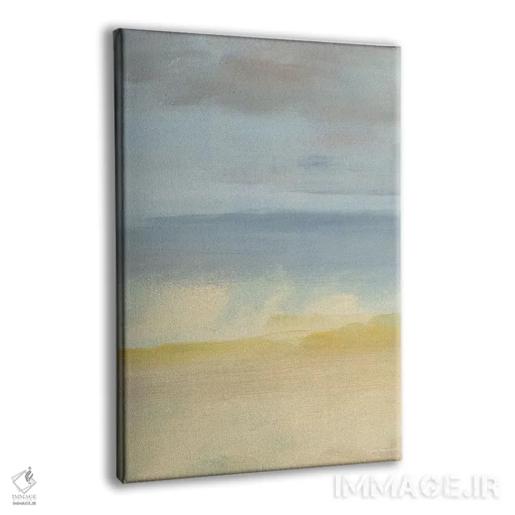 تابلو مینیمال Ocean And Sky,شن، اقیانوس و آسمان اثر طراحی سون تریز - نمای پرسپکتیو محصول