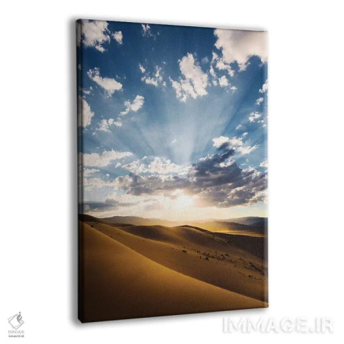 تابلو دکوراتیو دره مرگ جادویی اثر استفان هفل - نمای پرسپکتیو محصول