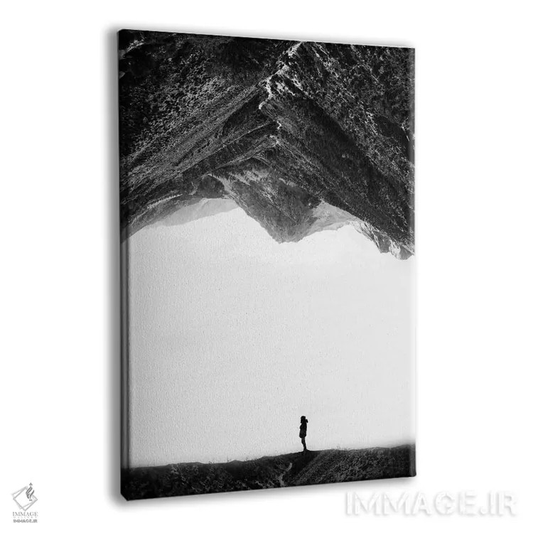 تابلو دکوراتیو گم شده در انزوا اثر استویان هیتروف - نمای پرسپکتیو محصول