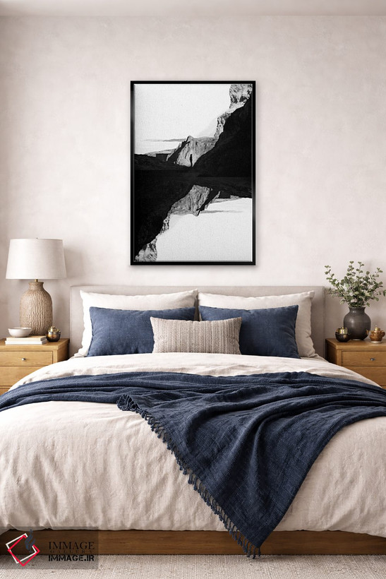 تابلو دکوراتیو مرد انزوا اثر استویان هیتروف - D6B