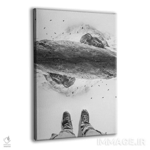 تابلو دکوراتیو زمین محکم اثر استویان هیتروف - نمای پرسپکتیو محصول