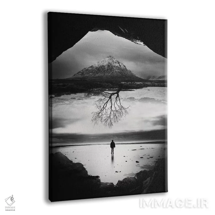 تابلو دکوراتیو درخت زندگی اثر استویان هیتروف - نمای پرسپکتیو محصول