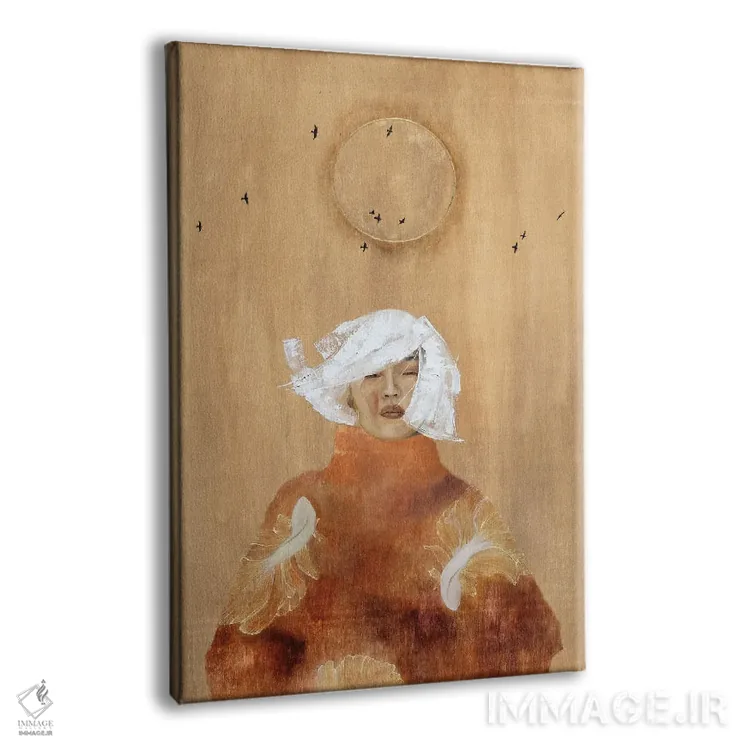 تابلو دکوراتیو تاکمی اثر آندریاس استوسل - نمای پرسپکتیو محصول