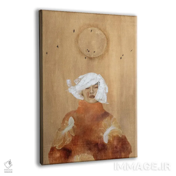 تابلو دکوراتیو تاکمی اثر آندریاس استوسل - نمای پرسپکتیو محصول