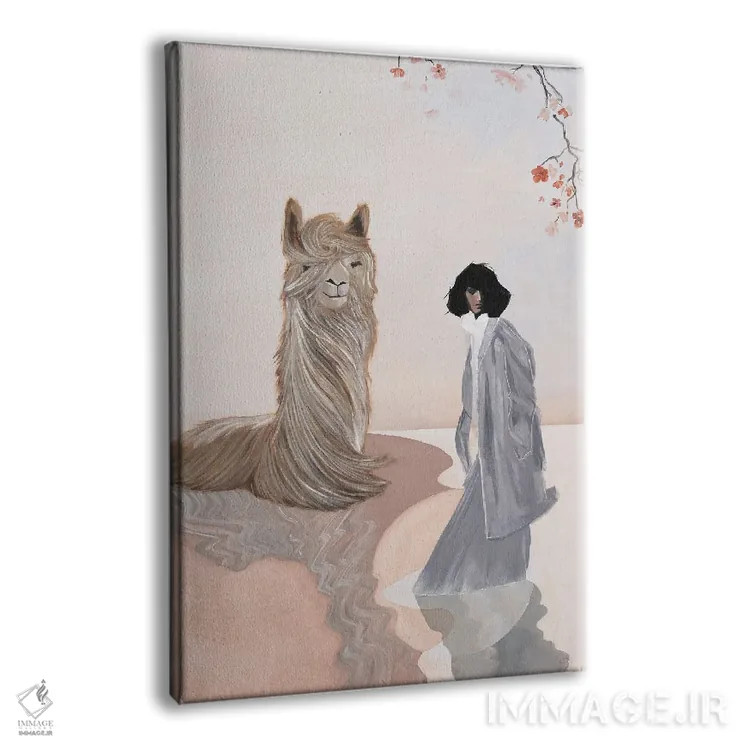 تابلو دکوراتیو ساکورا اثر آندریاس استوسل - نمای پرسپکتیو محصول