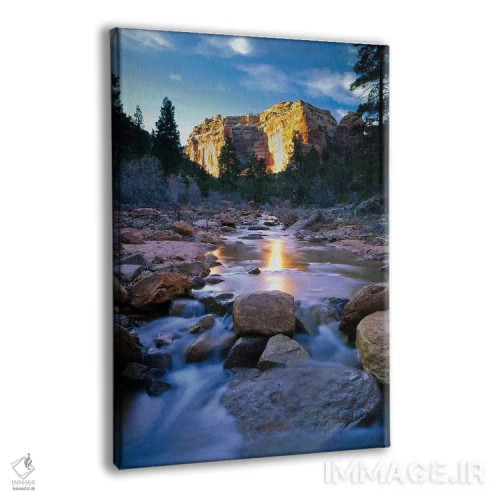 تابلو دکوراتیو Utah. USA. Creek in Arch Canyon. Manti-La Sal NF. Color… اثر اسکات تی. اسمیت - نمای پرسپکتیو محصول