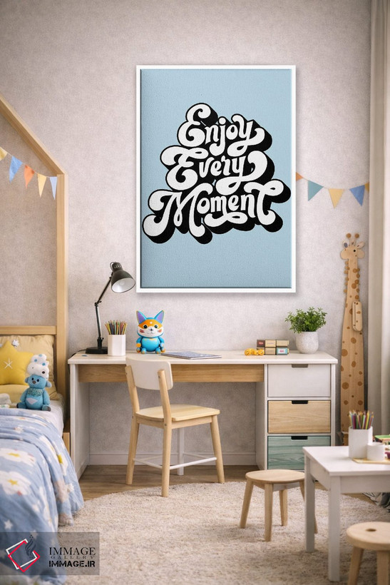 تابلو دکوراتیو از هر لحظه لذت ببر اثر جی استنلی - D2W