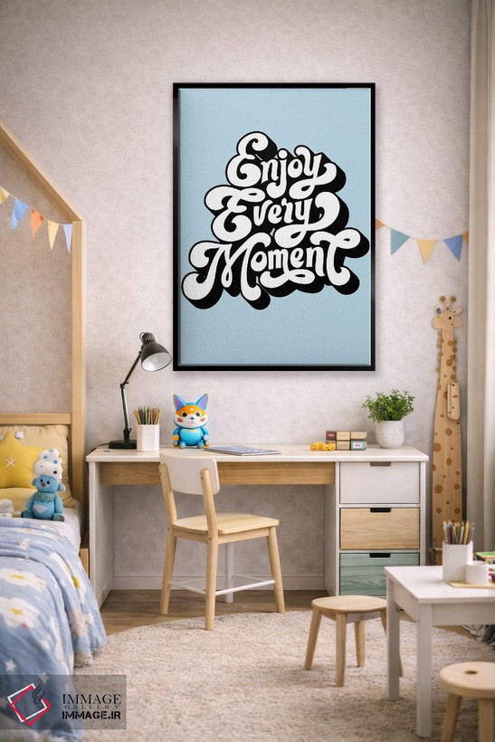 تابلو دکوراتیو از هر لحظه لذت ببر اثر جی استنلی - D3B