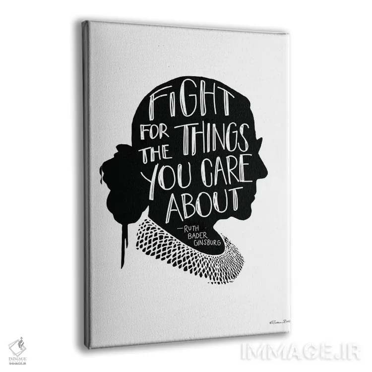 تابلو دکوراتیو مبارزه برای آر.بی.جی اثر سوزان بال - نمای پرسپکتیو محصول