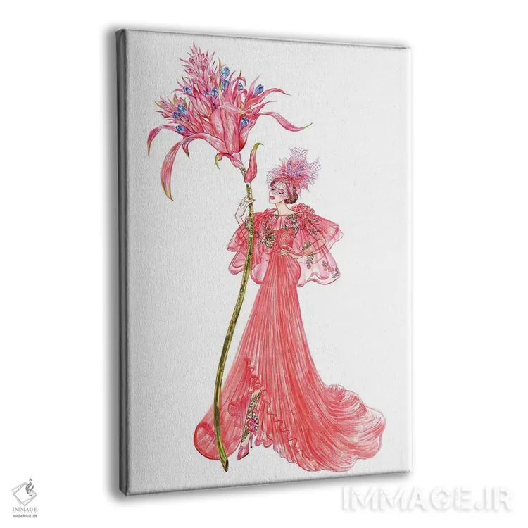 تابلو دکوراتیو Monique Lhuillier,آخمئا فاشیاتا، مونیک لوئیه اثر سانی گو - نمای پرسپکتیو محصول