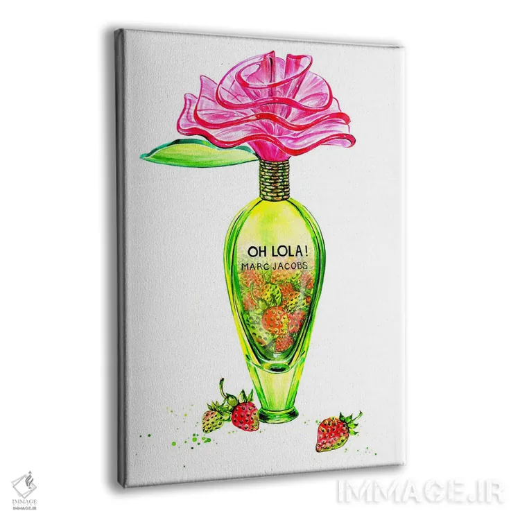 تابلو دکوراتیو او لولا اثر سانی گو - نمای پرسپکتیو محصول