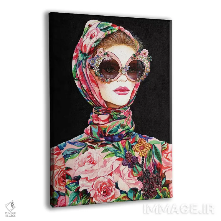 تابلو دکوراتیو بلا دی جی اثر سانی گو - نمای پرسپکتیو محصول