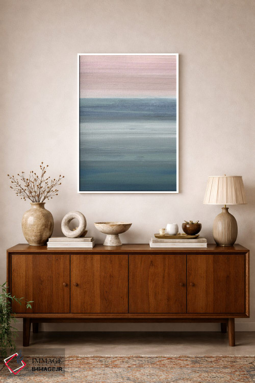 تابلو مینیمال وسعت ساحل I اثر سوزان جیـل - D1W