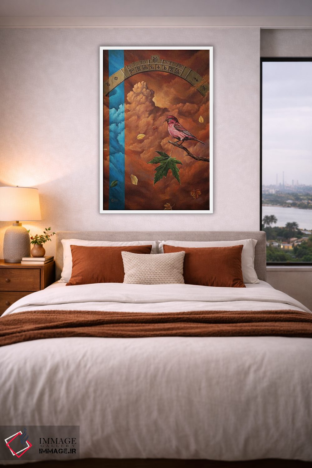 تابلو دکوراتیو نگهبان پیشگویی اثر سوتوسلاو استویانوف - D3W