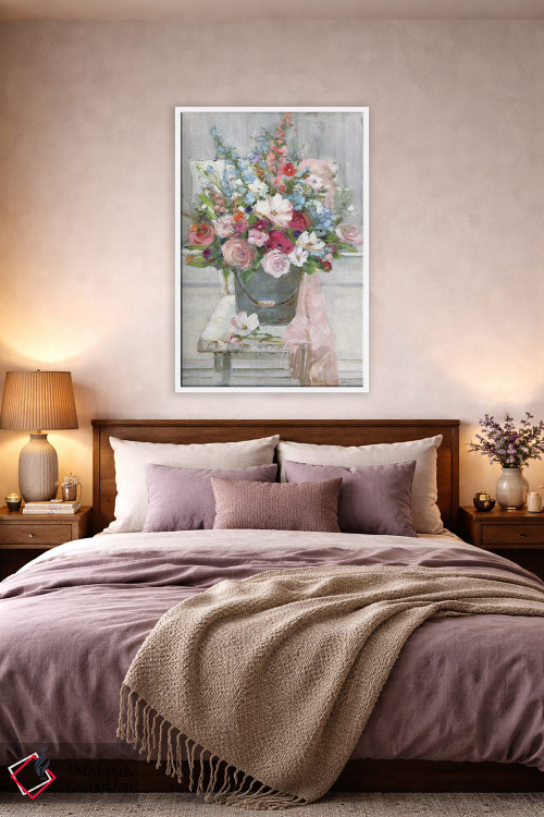 تابلو دکوراتیو لحظه ای بنشین اثر سالی سواتلند - D4W
