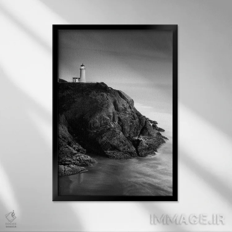 تابلو دکوراتیو North Head, Cape Disappointment State Park, Washingt… اثر استوارت وست مورلند - نمای قابدار مشکی