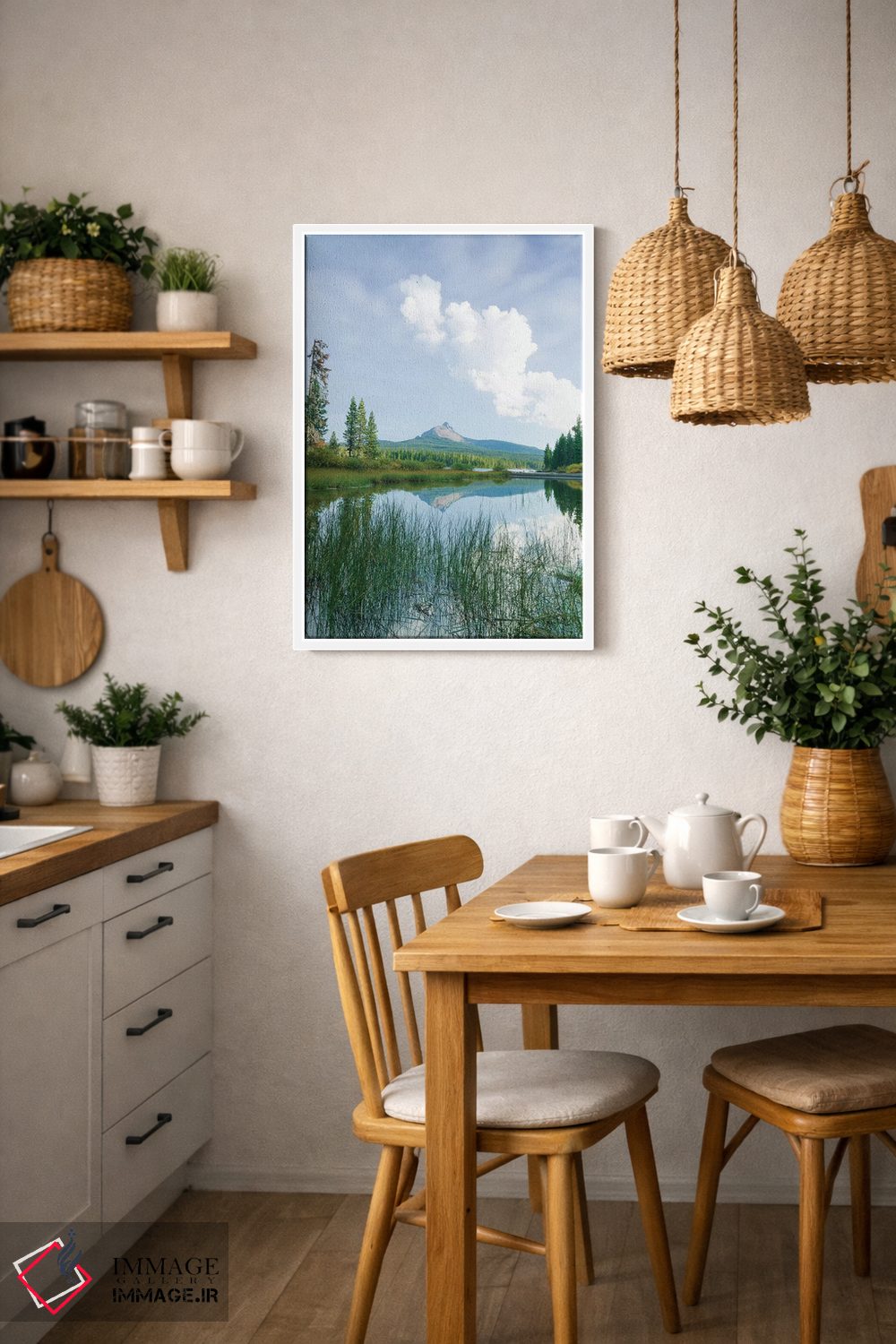 تابلو دکوراتیو Willamette National Forest, Mt. Washington, Central… اثر استوارت وست مورلند - D2W