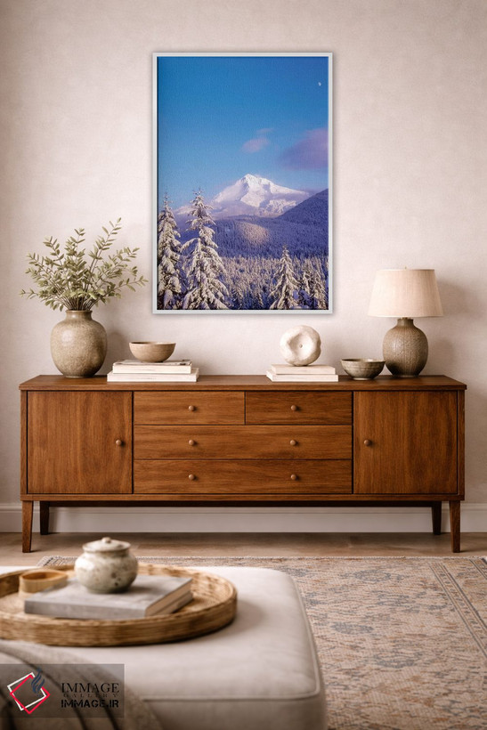 تابلو دکوراتیو Mt. Hood , Mt. Hood National Forest, Oregon,درختان پ… اثر استوارت وست مورلند - D2W