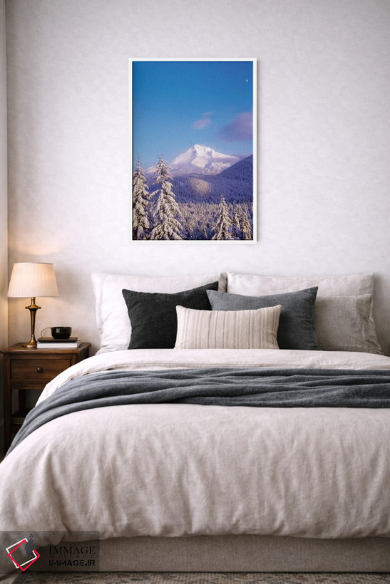 تابلو دکوراتیو Mt. Hood , Mt. Hood National Forest, Oregon,درختان پ… اثر استوارت وست مورلند - D5W