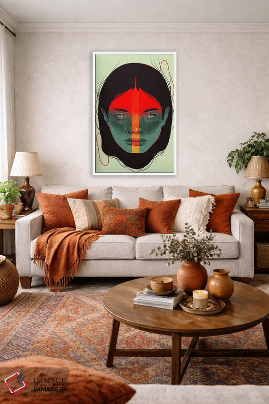 تابلو دکوراتیو صدف اثر سارا لی - D1W