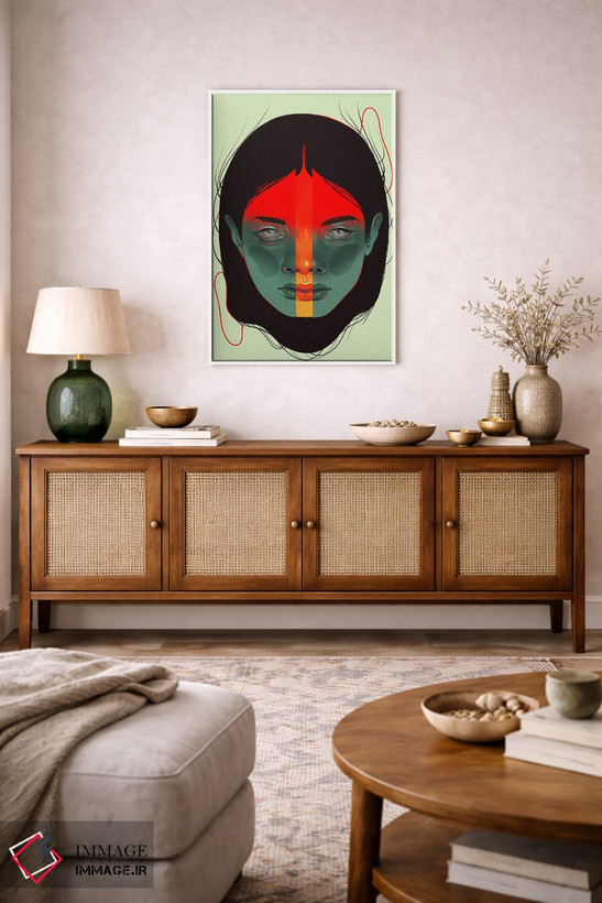 تابلو دکوراتیو صدف اثر سارا لی - D2W