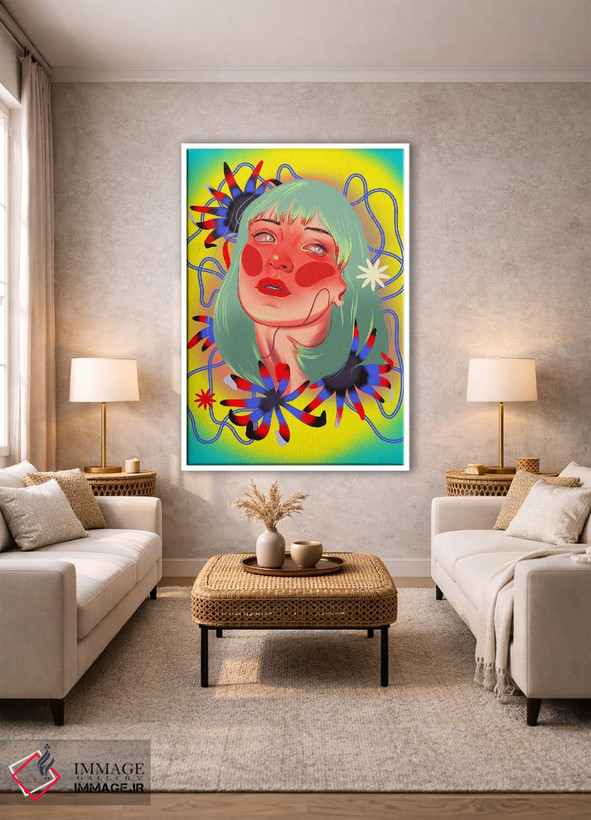 تابلو دکوراتیو پرسه زدن اثر سارا لی - D1W