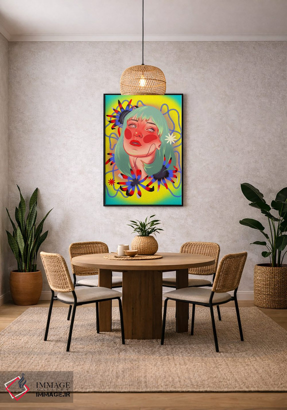 تابلو دکوراتیو پرسه زدن اثر سارا لی - D4B