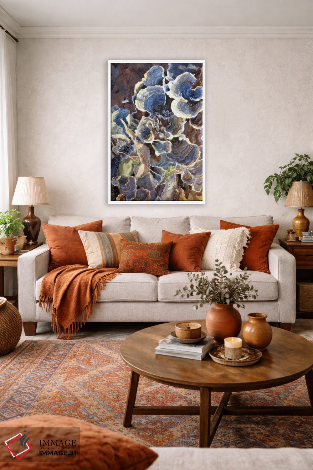 تابلو دکوراتیو کف جنگل اثر سارا یئومن - D2W