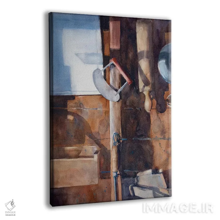 تابلو دکوراتیو آشپزخانه تابستانی اثر سارا یئومن - نمای پرسپکتیو محصول