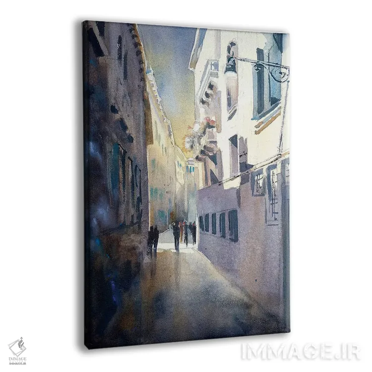 تابلو دکوراتیو نور ونیز اثر سارا یئومن - نمای پرسپکتیو محصول