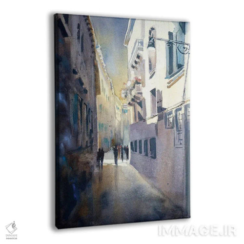 تابلو دکوراتیو نور ونیز اثر سارا یئومن - نمای پرسپکتیو محصول