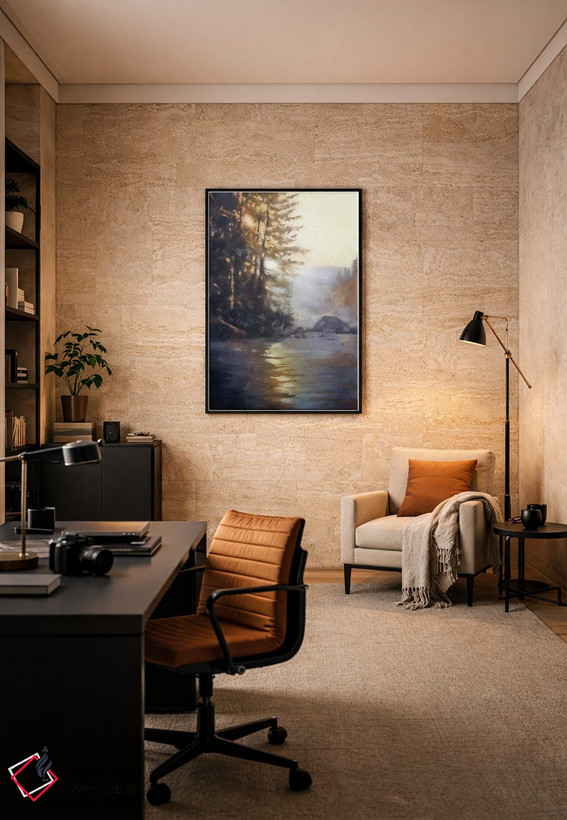 تابلو دکوراتیو در آغوش داشتن نور اثر سارا یئومن - D6B