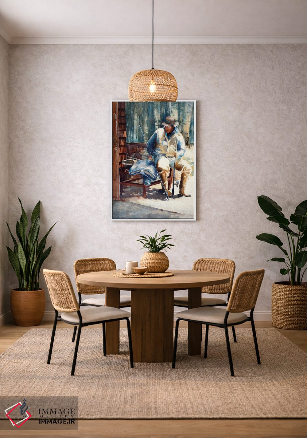 تابلو دکوراتیو راهنما در آدیرونداکس اثر سارا یئومن - D2W