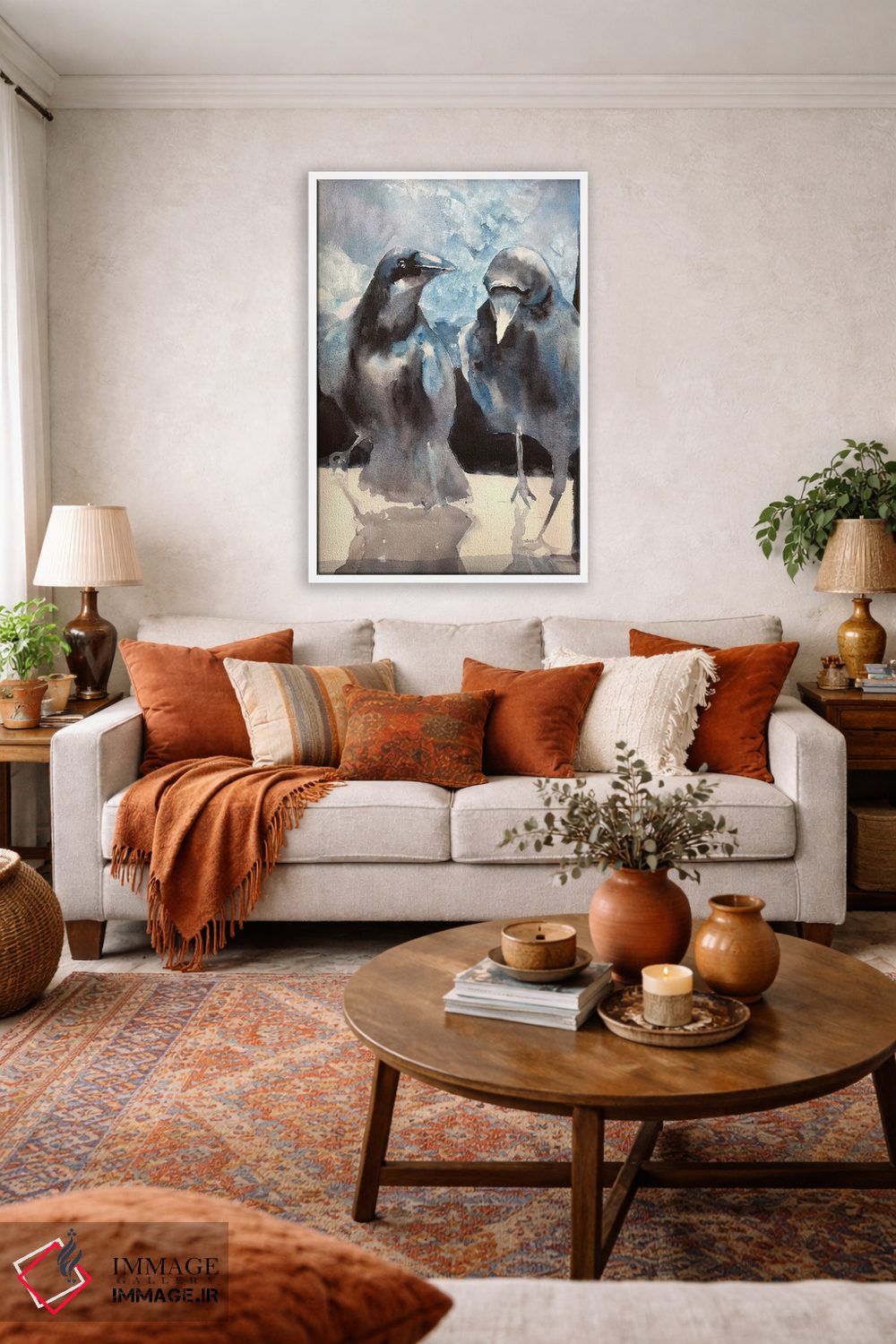 تابلو دکوراتیو آستانه اثر سارا یئومن - D2W