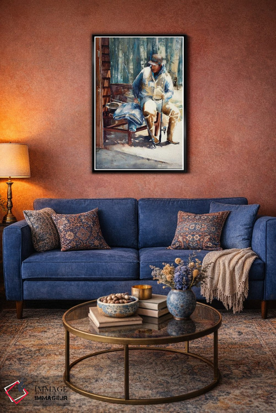 تابلو دکوراتیو راهنما در آدیرونداکس اثر سارا یئومن - D3B
